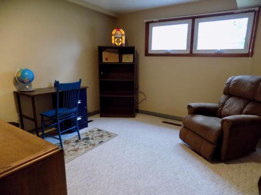 Office in lower level
