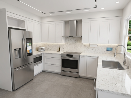 Add equity over time with a new kitchen (AI generated kitchen renovation)