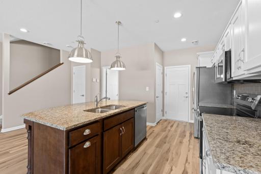 Kitchen with new appliances