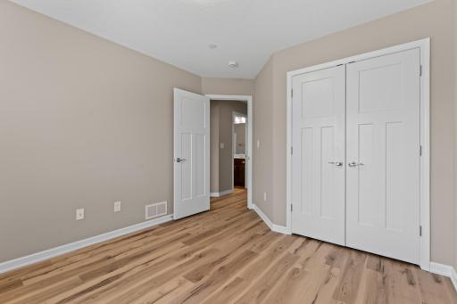 Upper Bedroom with new LVP