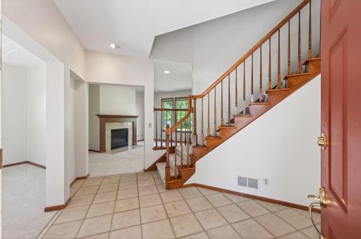 Traditional floor plan