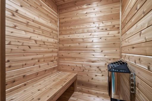 amazing sauna