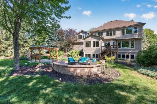 Photo for 3034 Edgewater Drive, Saint Paul, MN 55125 - listing #7091056 Wedgewood / Colby lakesidse! beautiful hardscape and newly redone deck