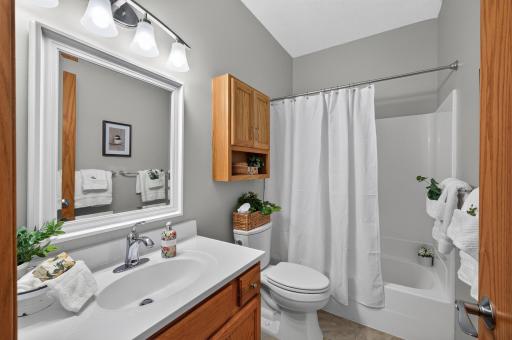 Updated counter top, faucet, and lighting