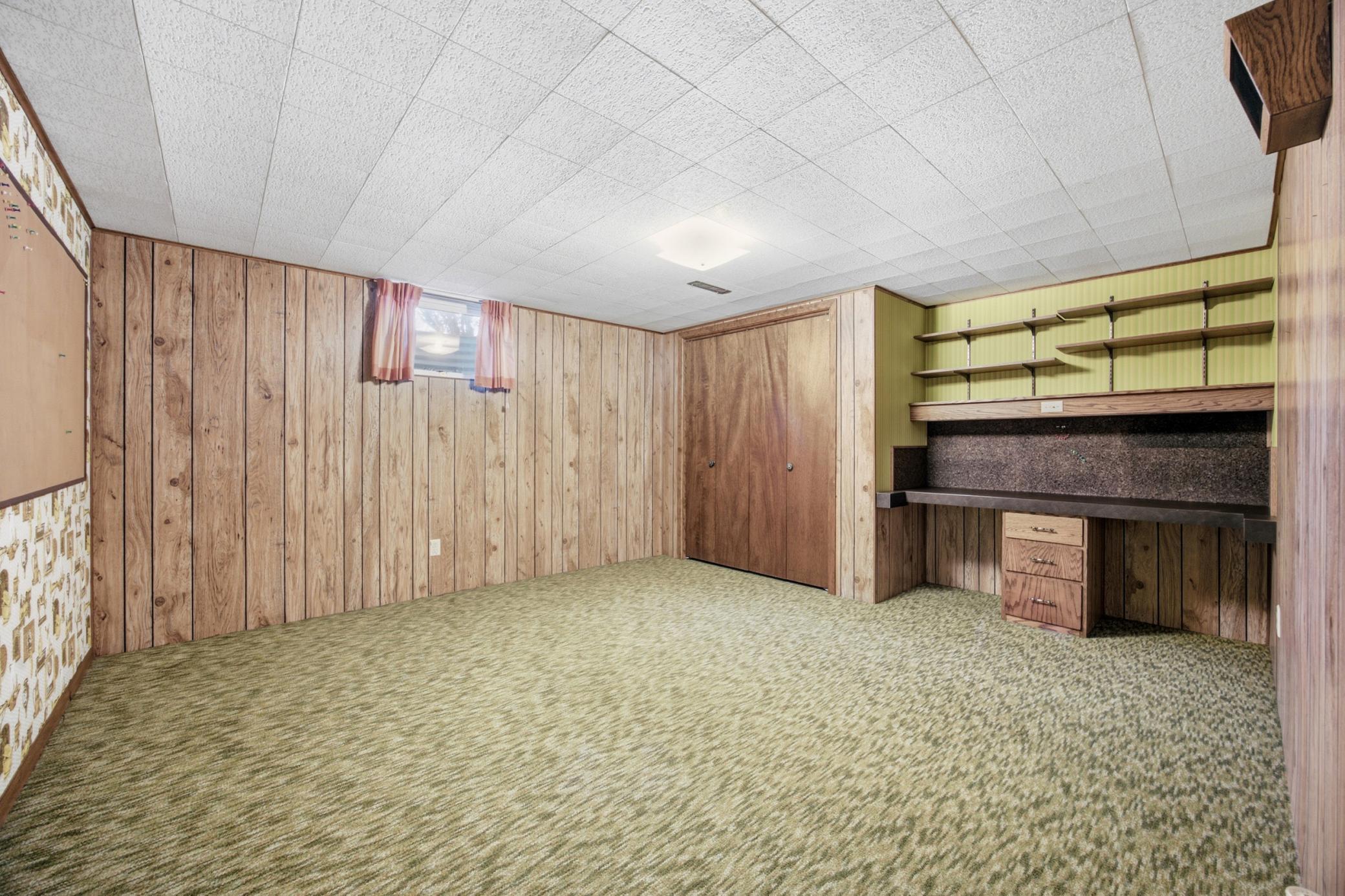 Non-conforming bedroom (just add egress and make it bedroom #4)