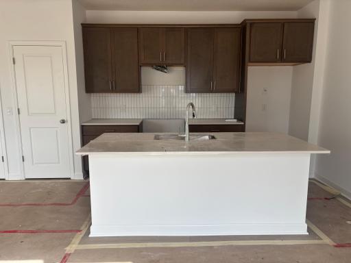 (Photo is of the actual home in progress.)