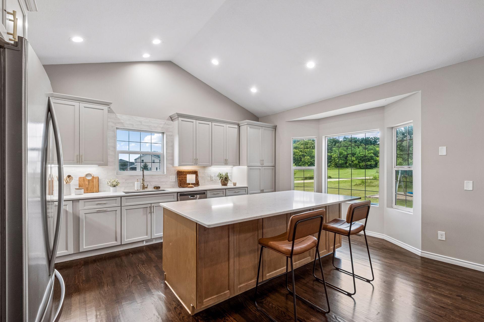 Enjoy Cooking and Entertaining in this Spacious Kitchen