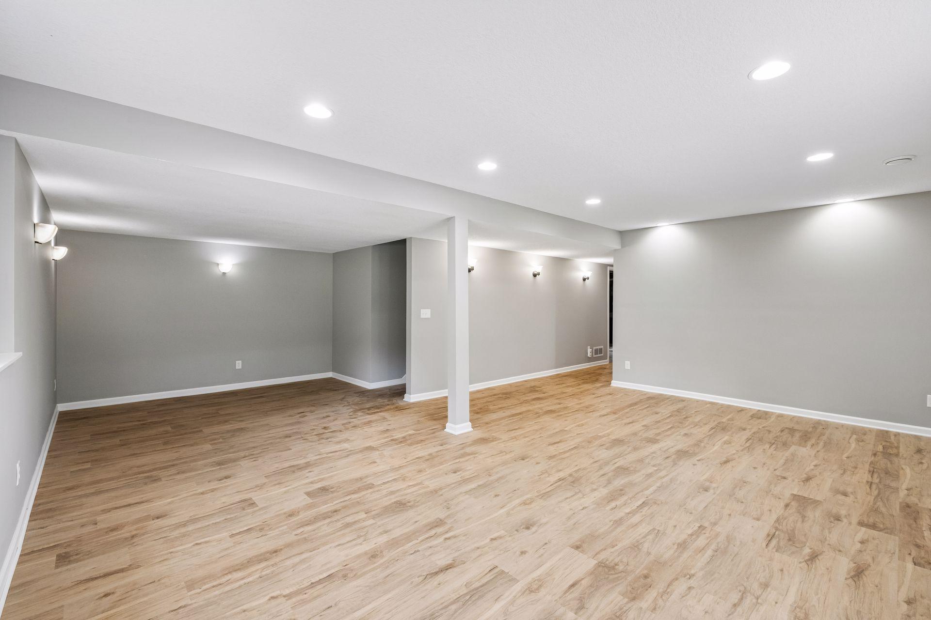 Recently Remodeled Lower Level Family Room