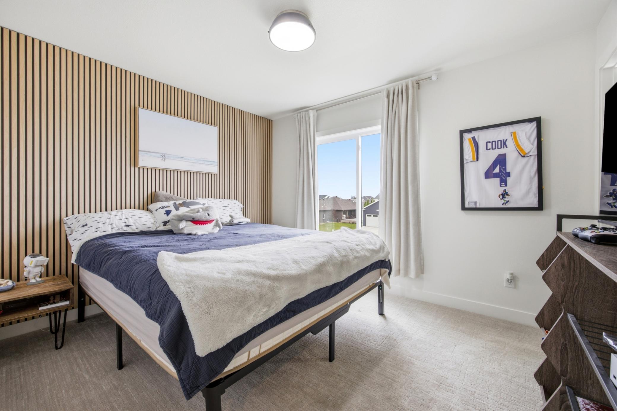 Bedroom with Feature Wall