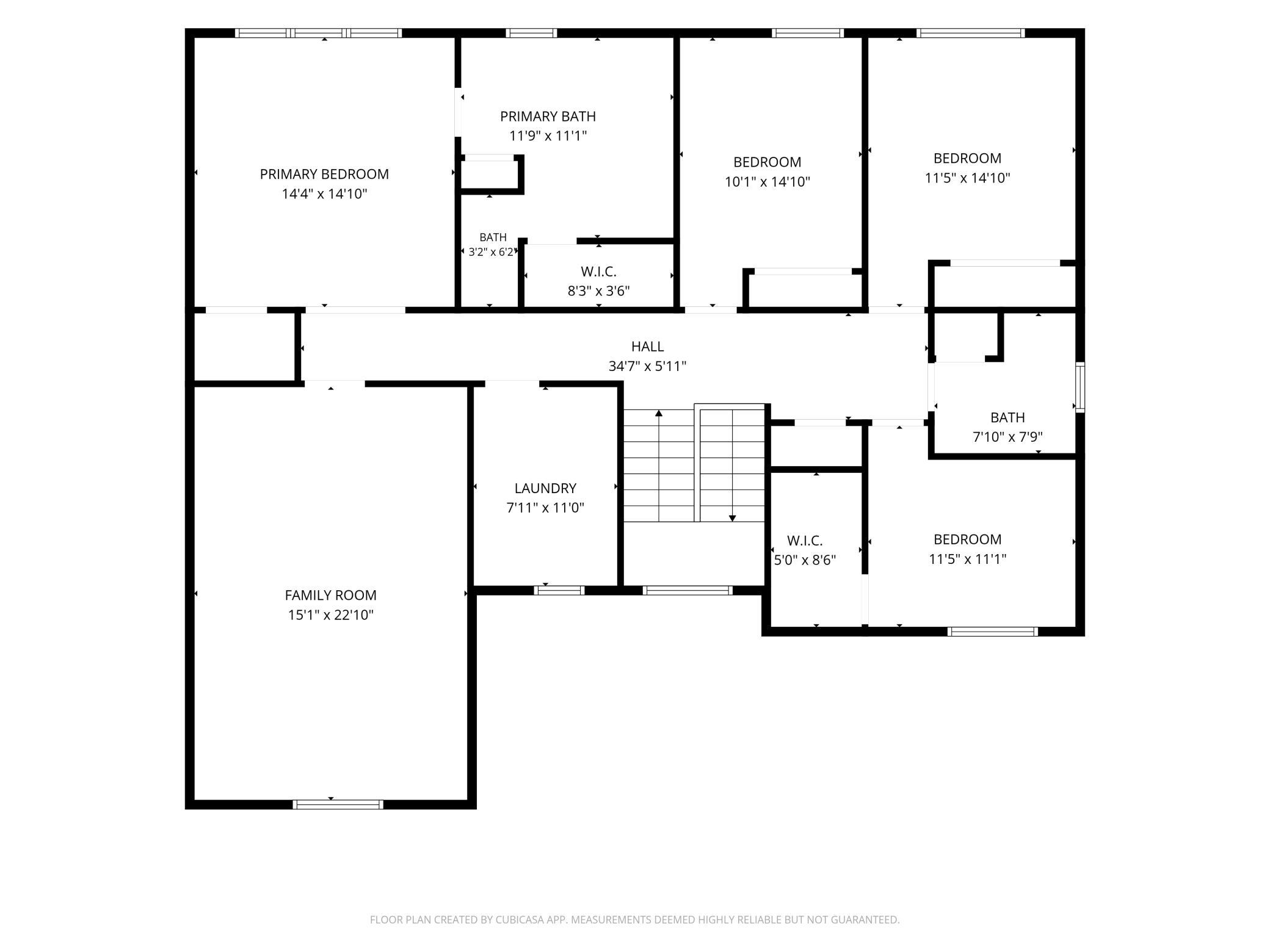 Floor Plan - Second