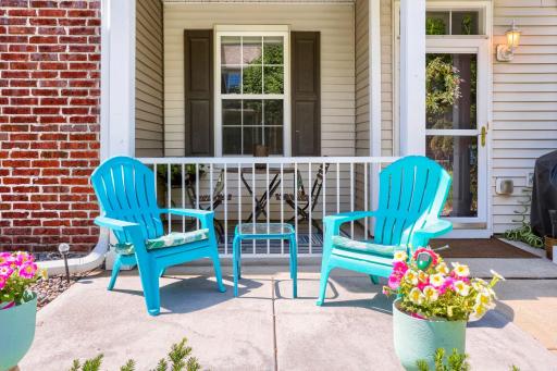 Enjoy the best of both worlds with a beautiful patio featuring both covered and uncovered areas. The covered section provides shade and protection from the elements, while the open-air space is perfect for soaking up the sun and enjoying the outdoors