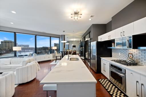 Thoughtful layout that makes cooking both easy and enjoyable.