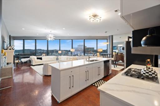 A kitchen designed for both function and style.