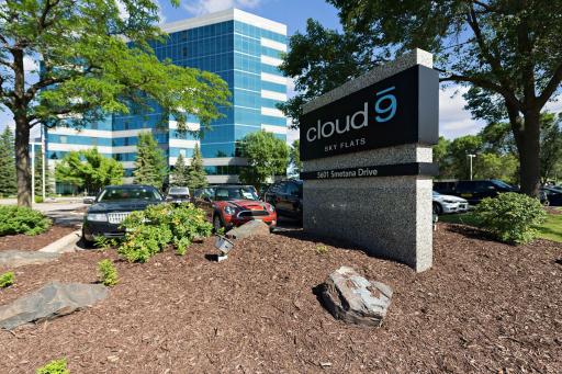 Front Building Sign – Cloud 9 Skyflats Condominiums