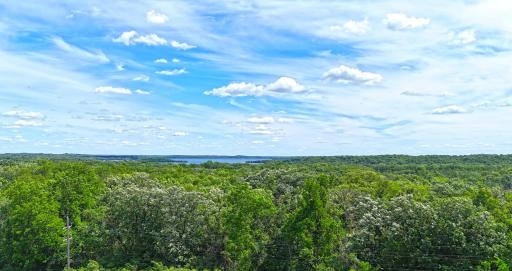 Lake Koronis off in the distance. Nearly 3,000 acres to go explore