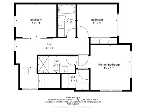 Upper Level - 3 Bdrms on 1 Level PLUS Primary Suite!