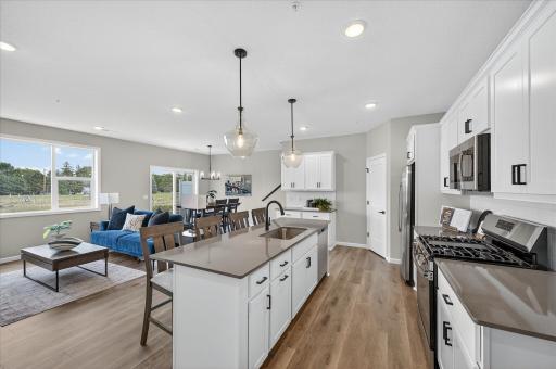 Kitchen - photo is of staged Westview plan
