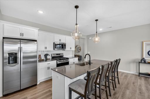 Kitchen - photo is of staged Westview plan
