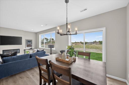 Dining - photo is of staged Westview plan