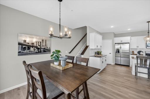 Dining - photo is of staged Westview plan