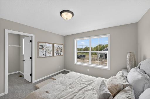 Bedroom - - photo is of staged Westview plan