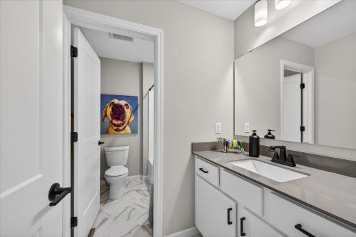 Bathroom - photo is of staged Westview plan