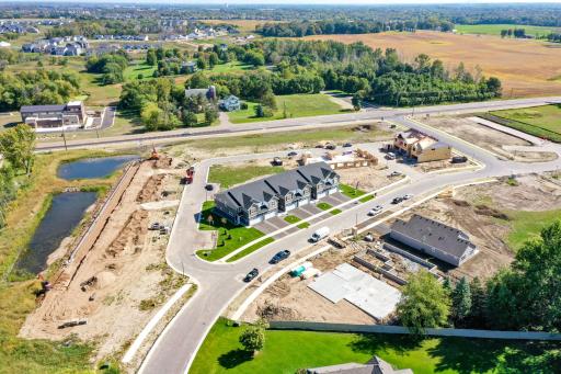 Hope Meadows - aerial view