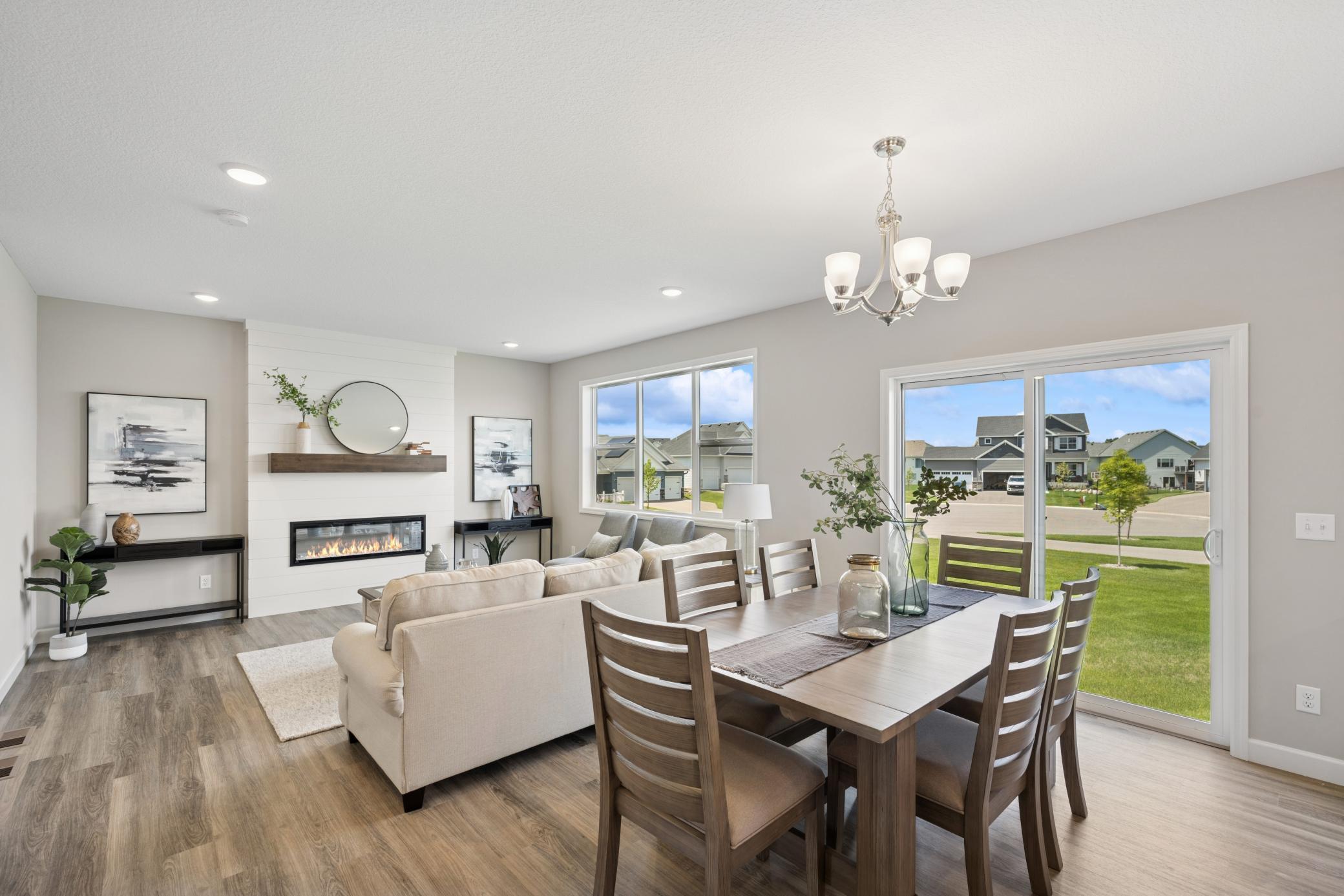 Dining Area - photo is of a previous inventory home. Inquire for more details and options.