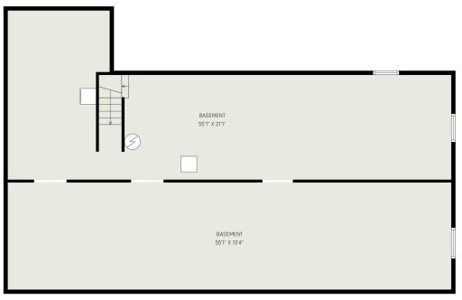 Ready for finishing: Already has bathroom plumbing, egress windows, and sump pum