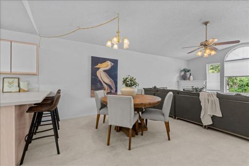 Dining area.