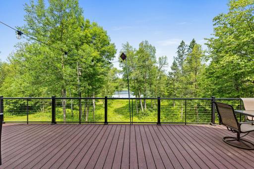 Enjoy the day and evenings on your maintenance free deck. Spend hours of relaxing time outside.