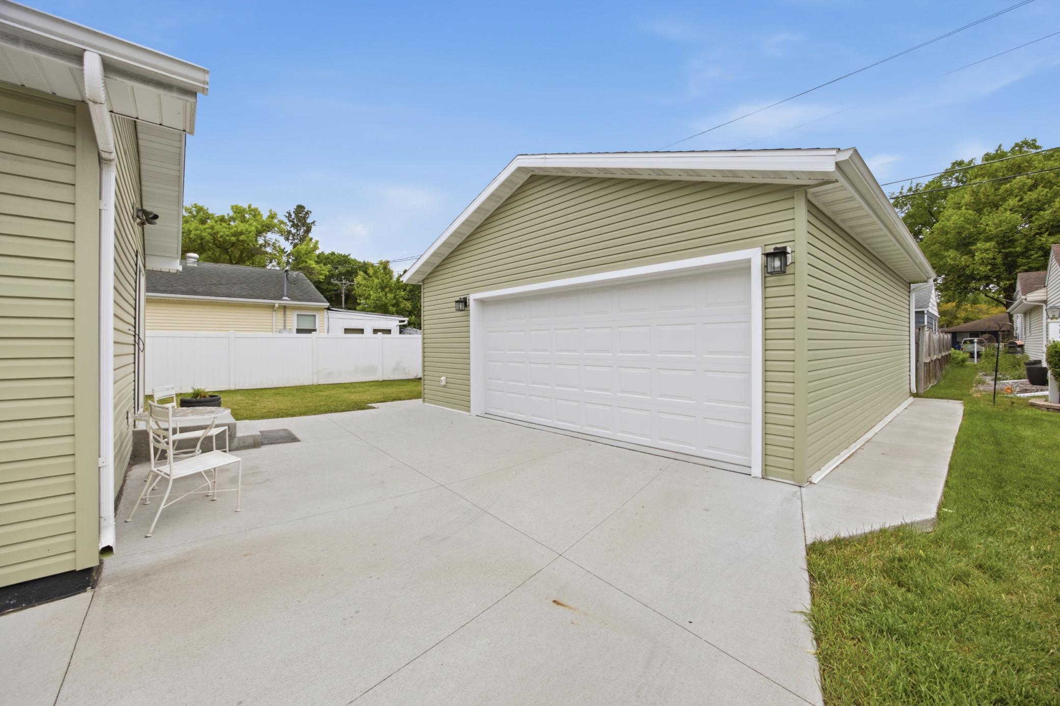 Oversized Double Garage