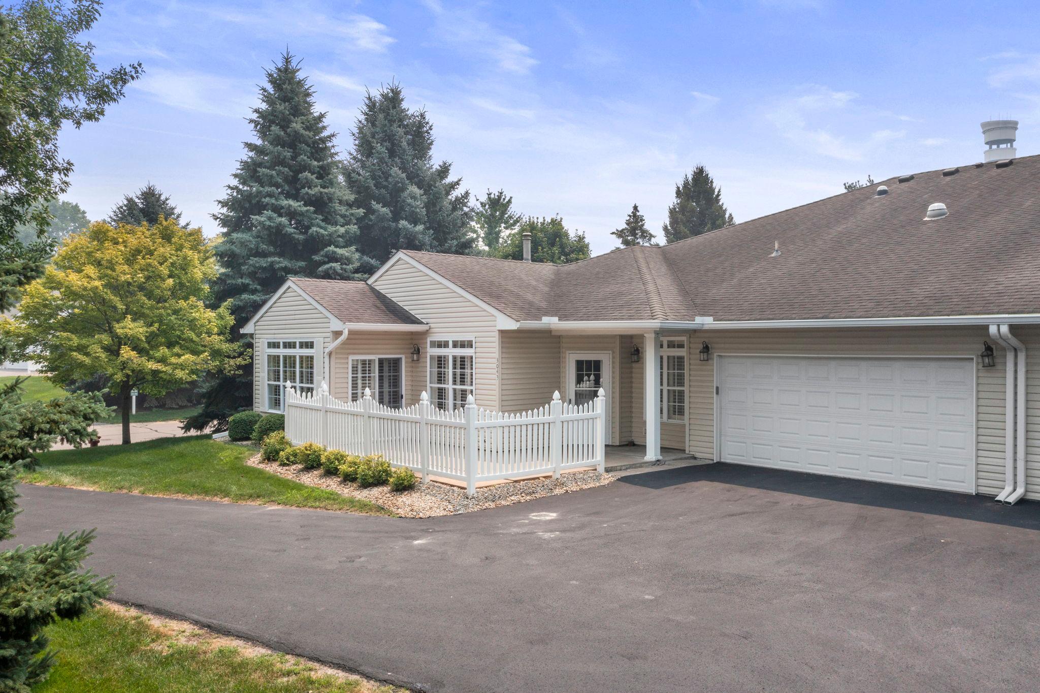 Fabulous front patio offers a wonderful outdoor enjoyment.