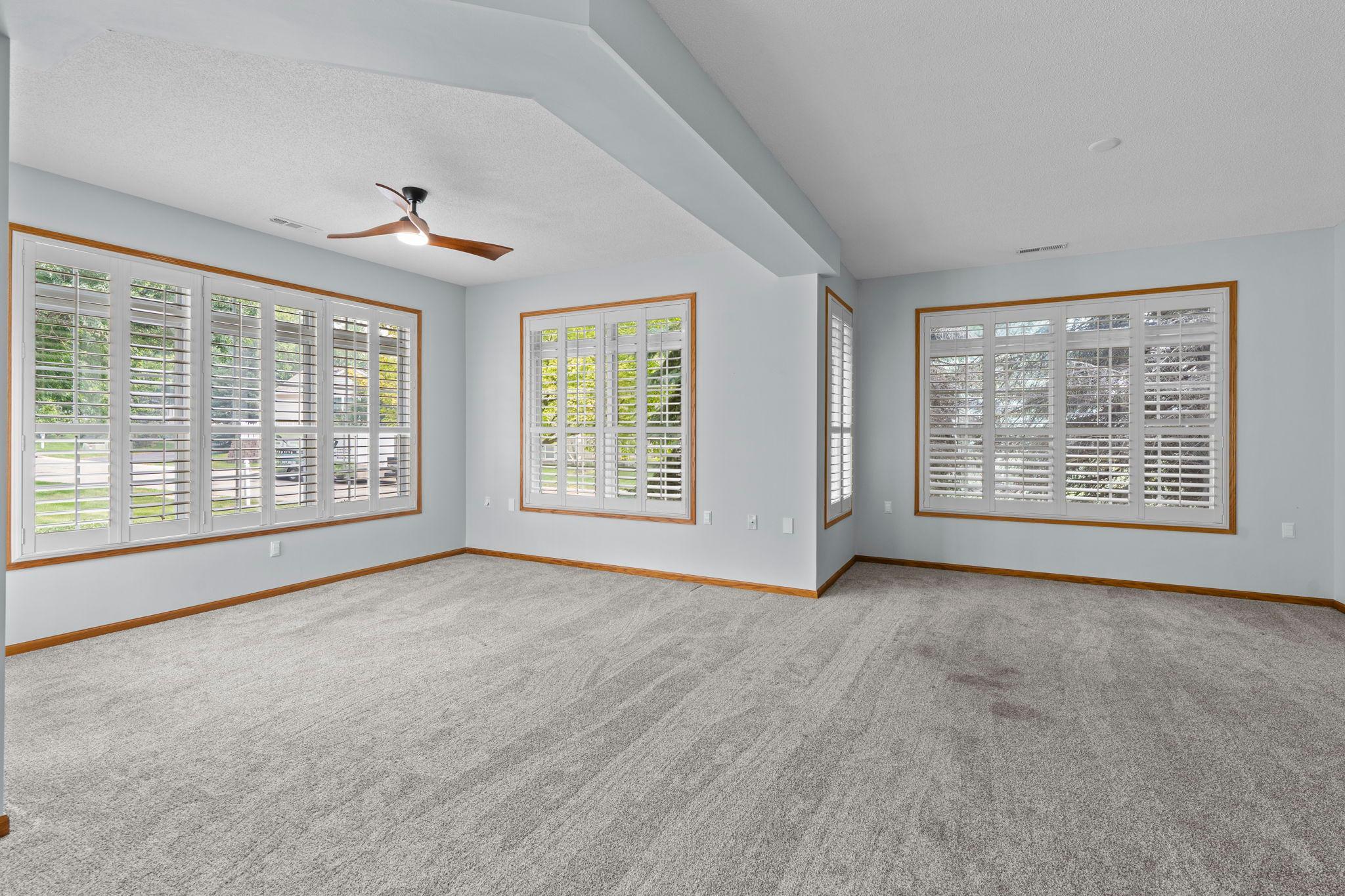 Look at all those windows! Fill this entire main level with an abundance of natural light.