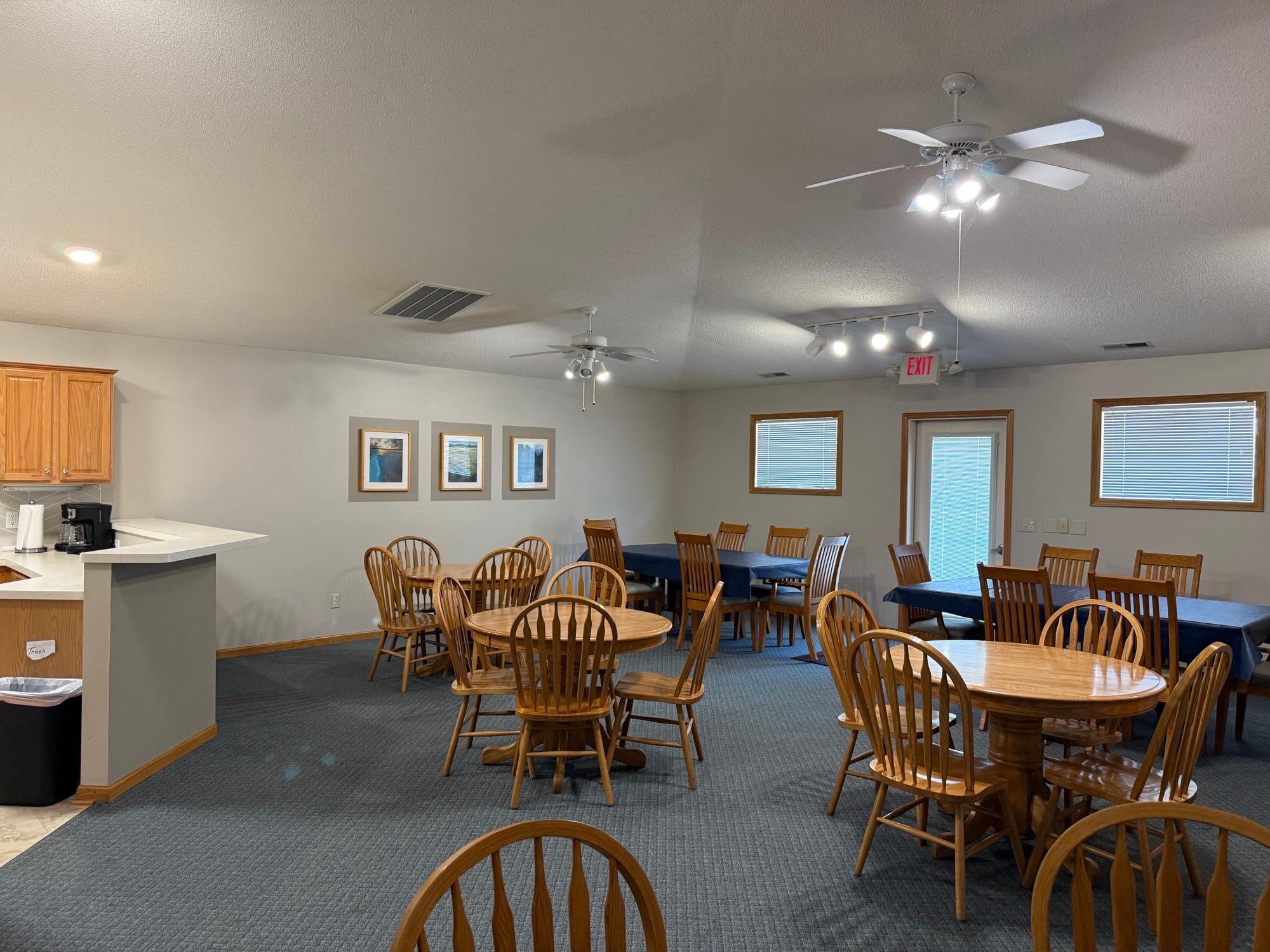 Community party room.