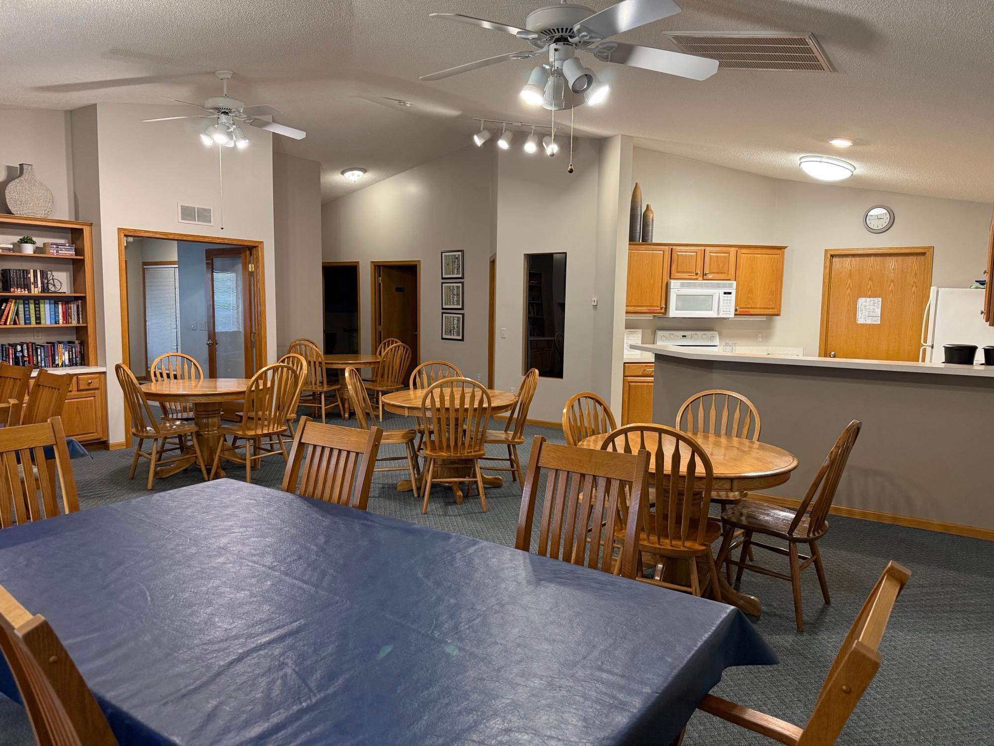 Community party room.
