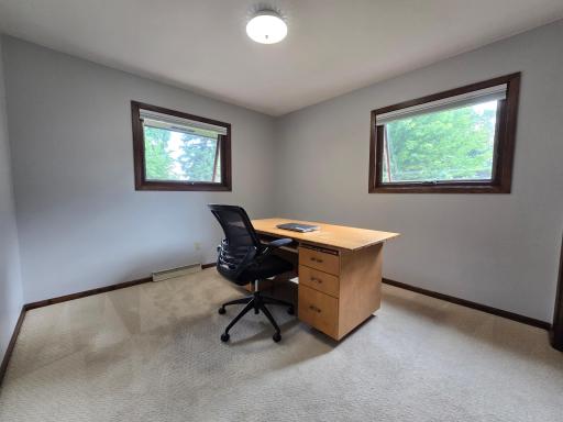 3rd bedroom or office. Note the very large and high crankout window for natural lighting and easy positioning of furnature