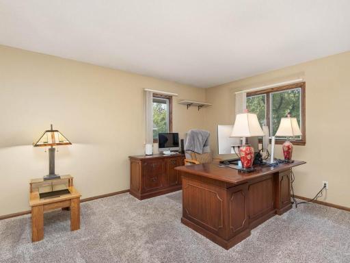 Main level Bedroom 2 - currently being used as an office.