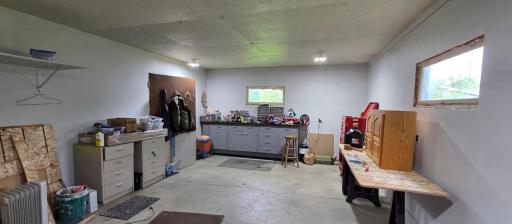 heated shop in the garage