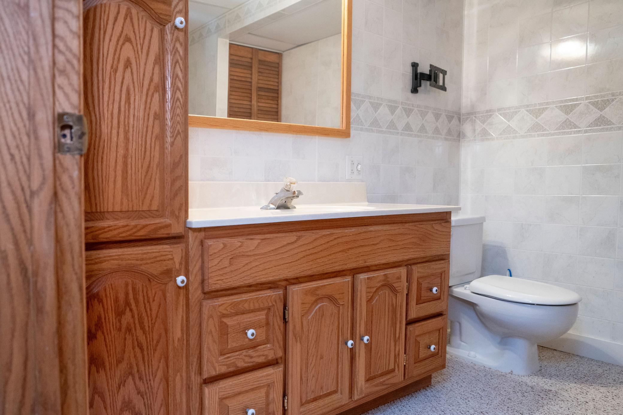 Basement bath