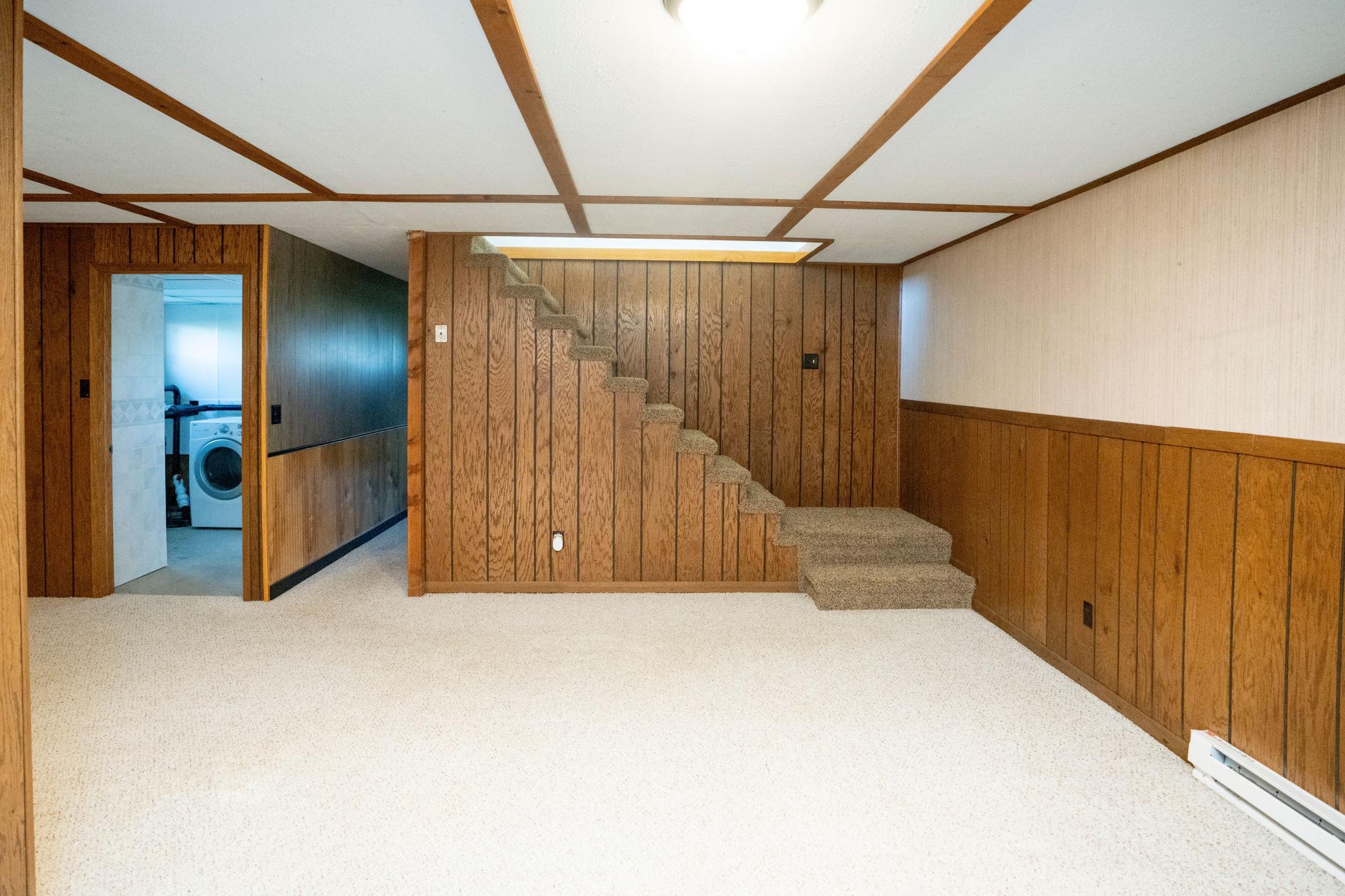 Basement family room