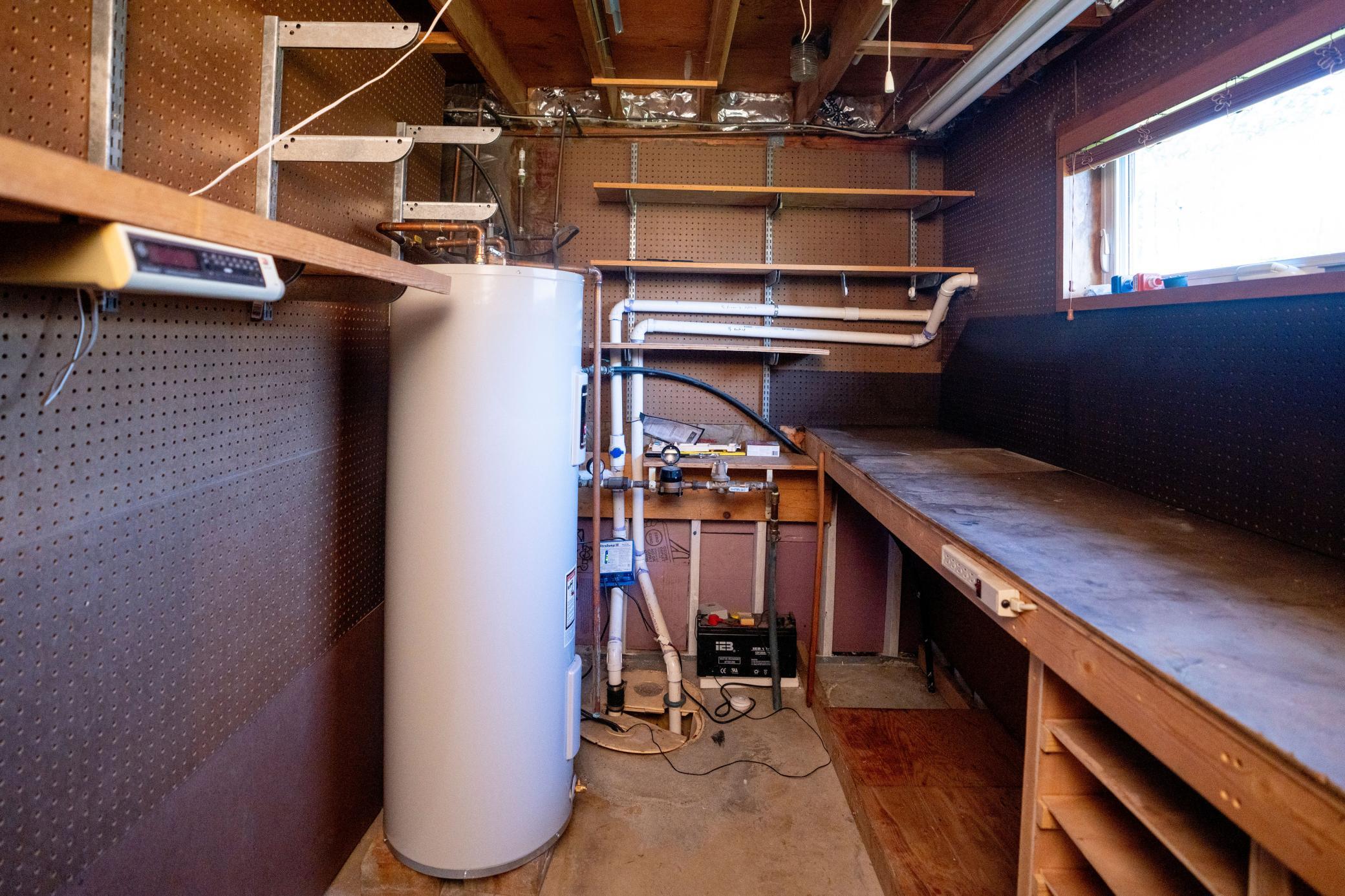 Basement workshop