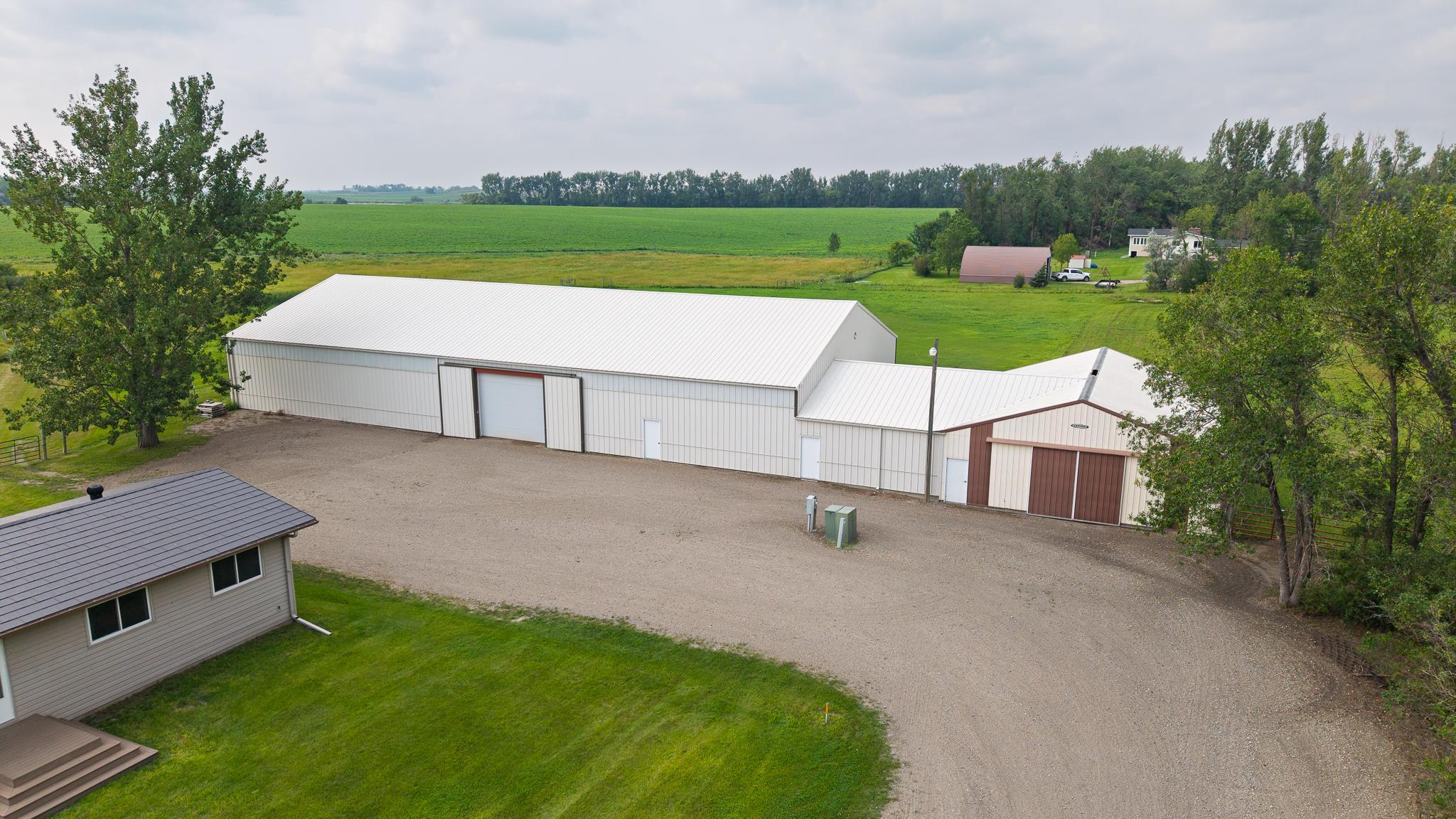 Barn aerial view