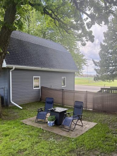 Backyard Sitting Area