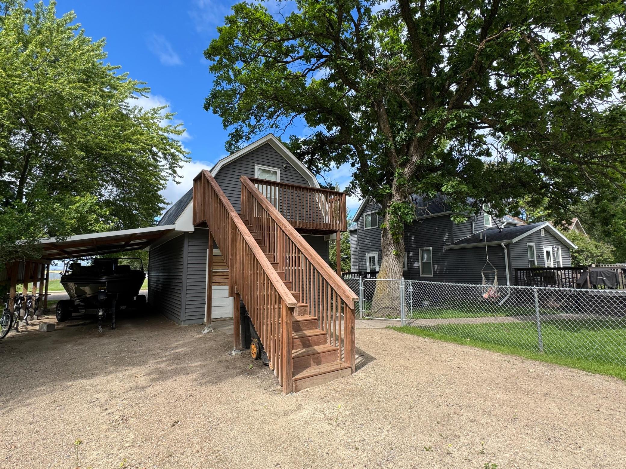 Back of Garage