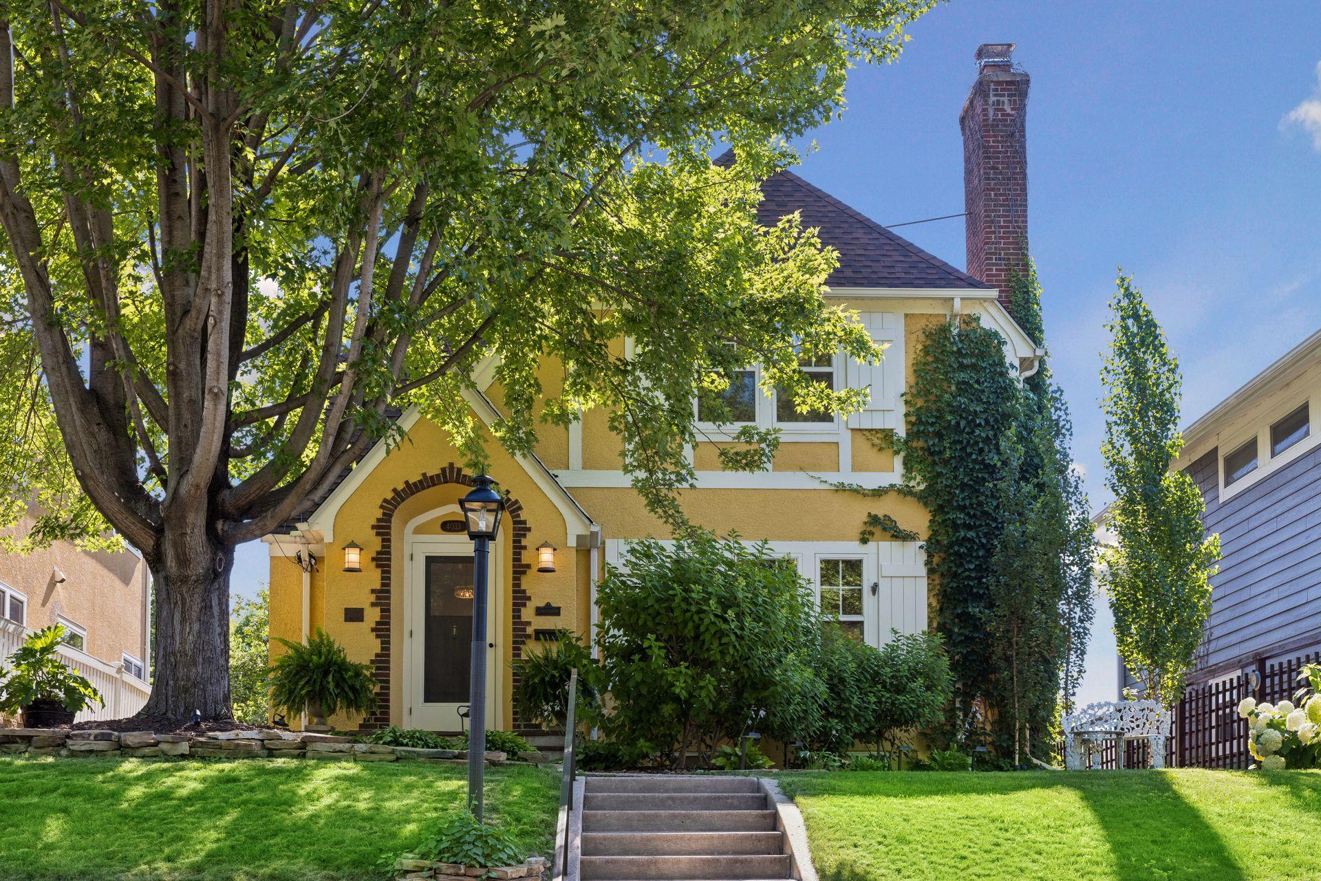 Stunning two story Tudor in the heart of coveted Linden Hills. This 4BR/4BA home was enjoyed for the last 40 years by the current owners. Only 3 owners in the history since 1926. Current owners did an addition 2007;Garage replaced in 1998. Roof 2026.