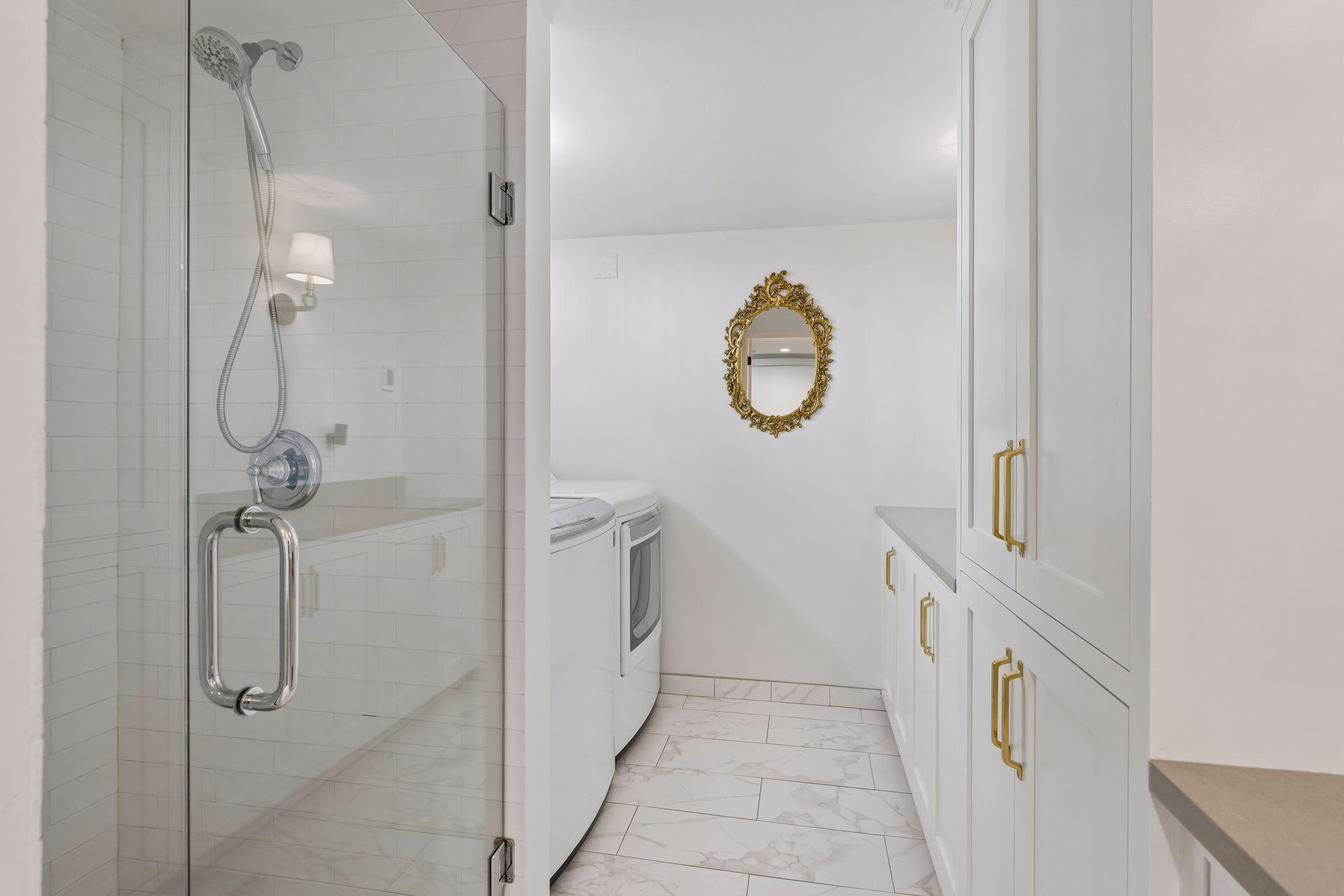 Oversized washer and dryer large enough for comforters!