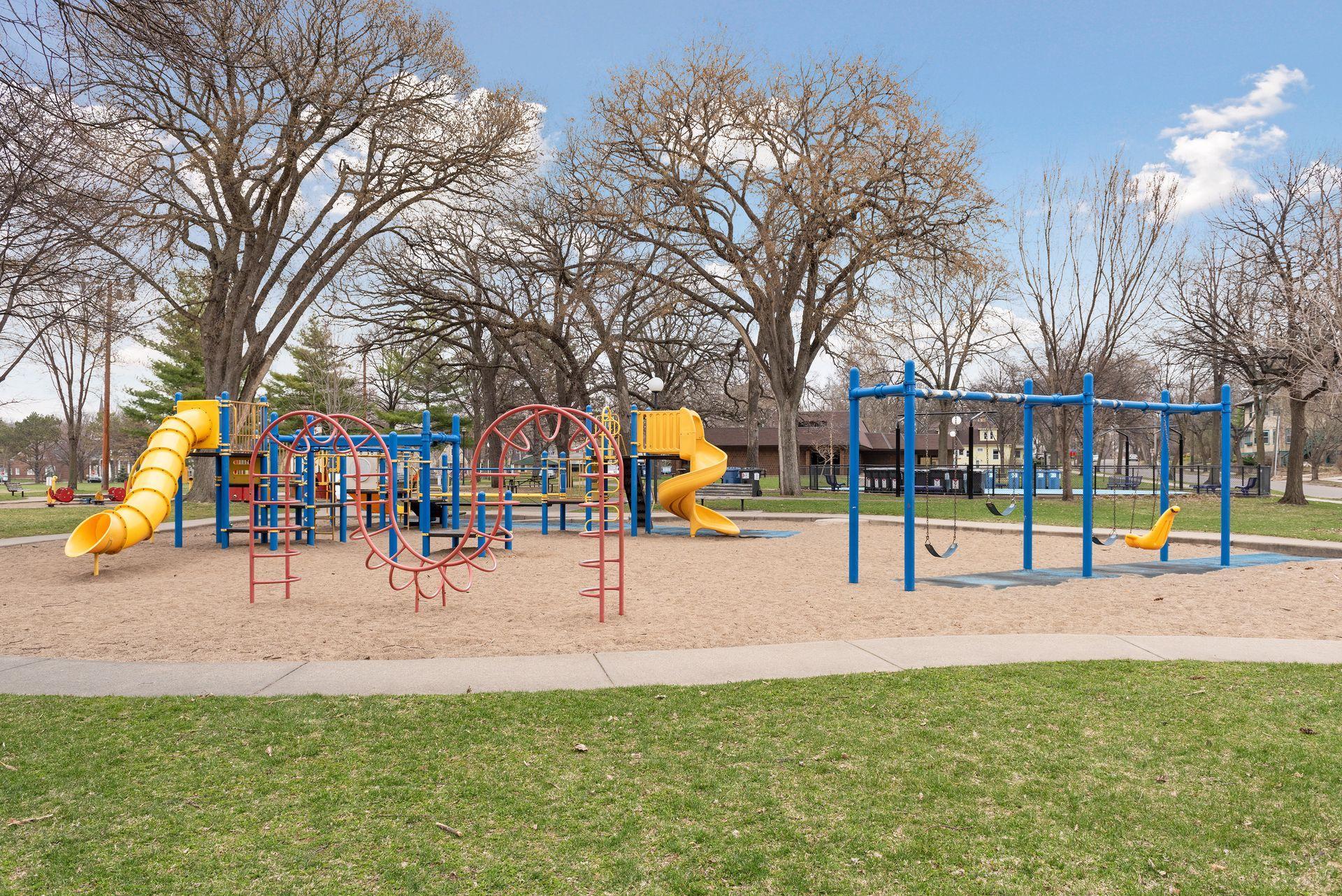 Linden Hills park just blocks away.