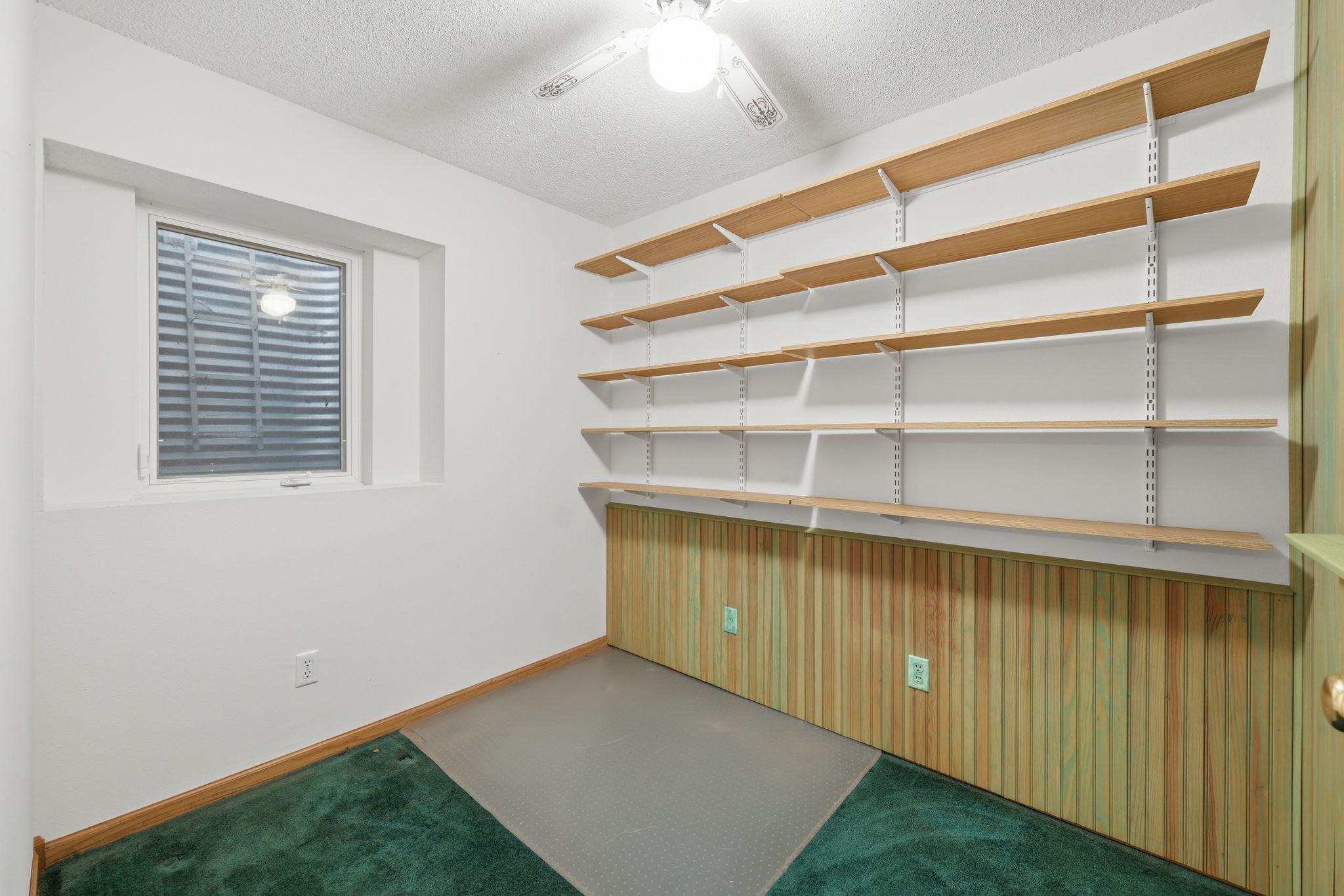 Lower level office