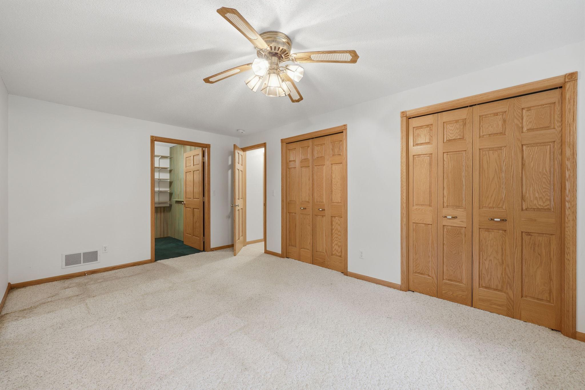 Lower level bedroom